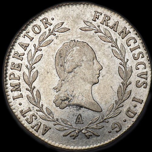 20 Kreuzer 1822 King Francis I