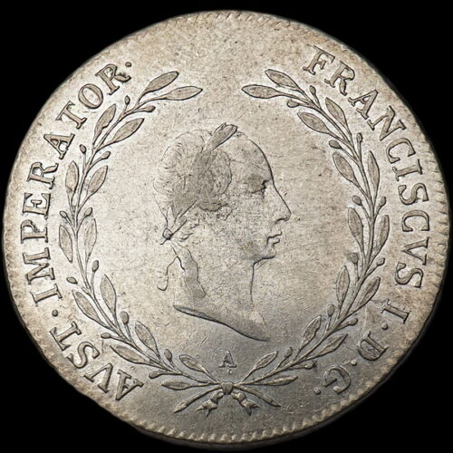 20 Kreuzer 1828 A King Francis I