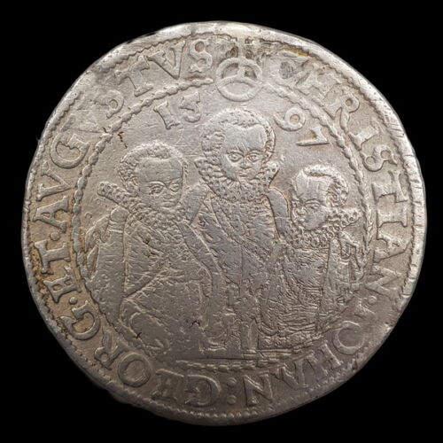 Christian II silver thaler 1597