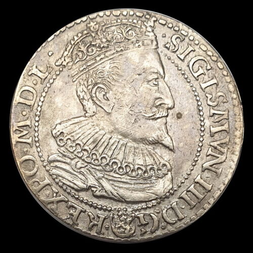 Sigismund III Vasa Polish king 6 groschen 1596