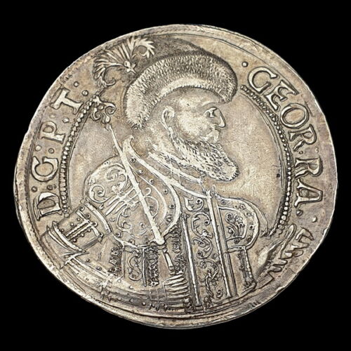 György Rákóczi II silver thaler 1659 NB