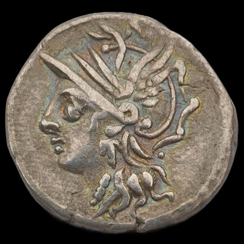 C. Coelius Caldus ezüst denár Kr.e. 104
