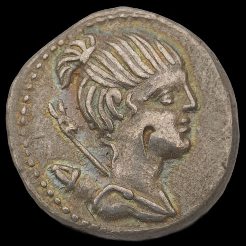 Caius Postumius ezüst denár Kr.e. 73