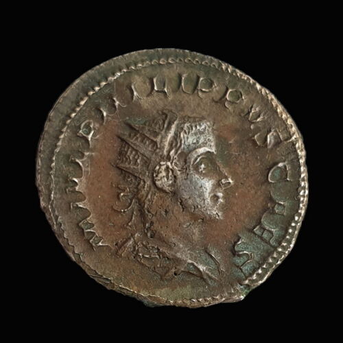 Philip II Roman emperor - antoninianus - PRINCIPI IVVENT