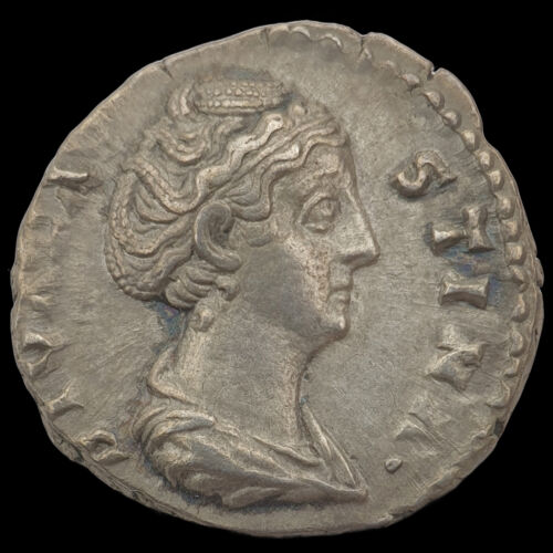 Faustina ezüst denár - AETERNITAS