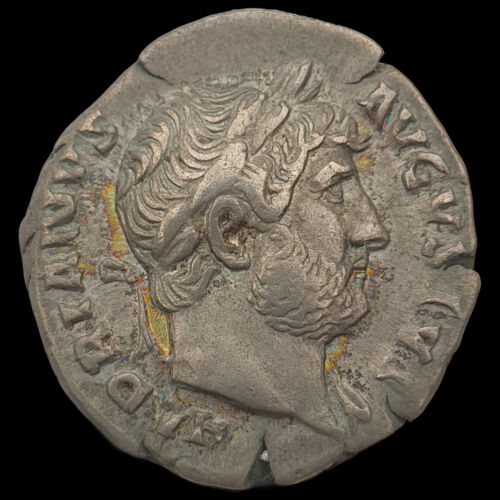 Hadrianus ezüst denár - COS III