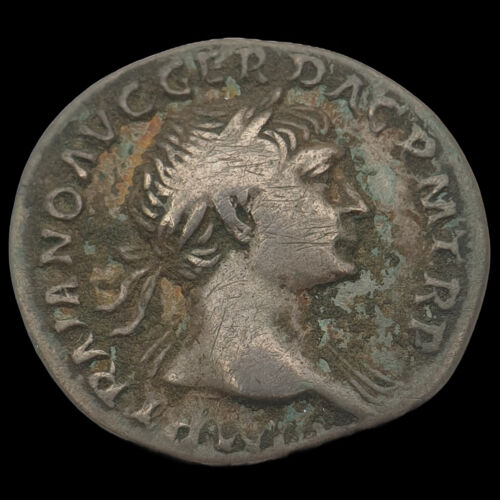 Traianus ezüst denár - RIC 122