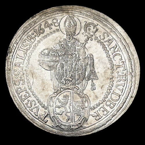 Paris von Lodron ezüst tallér 1648