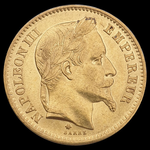 20 Frank 1868 A III. Napóleon