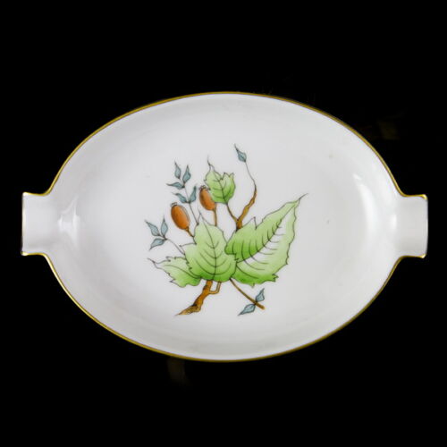 Herend rosehip-patterned ashtray