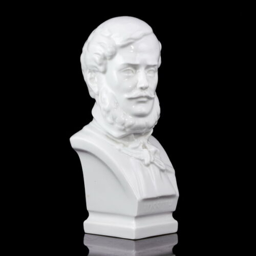 Herendi porcelán Kossuth mellszobor