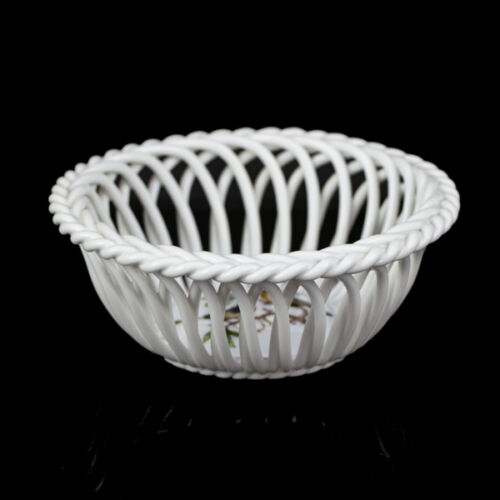 Herendi porcelán kosárka kínáló Rothschild dekorral