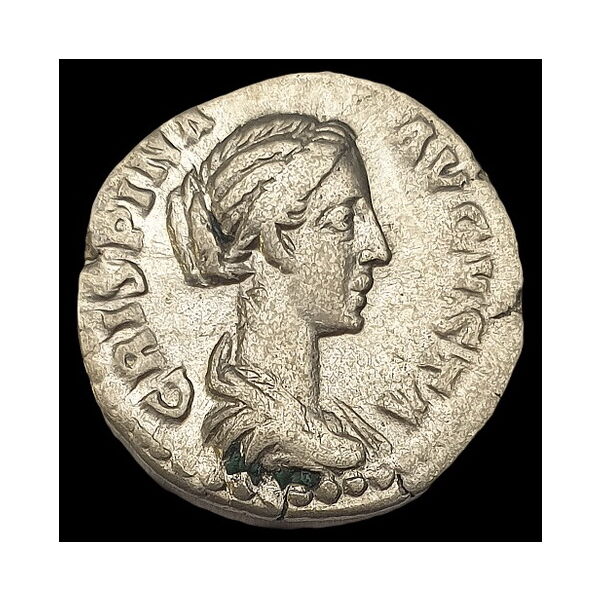 Crispina római császárné (Kr.u. 178-191) ezüst denár - VENVS
