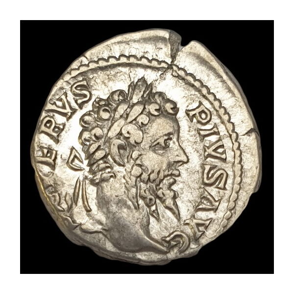 Septimius Severus római császár (Kr.u. 193-211) ezüst denár - VOTA SVS CEPTA XX