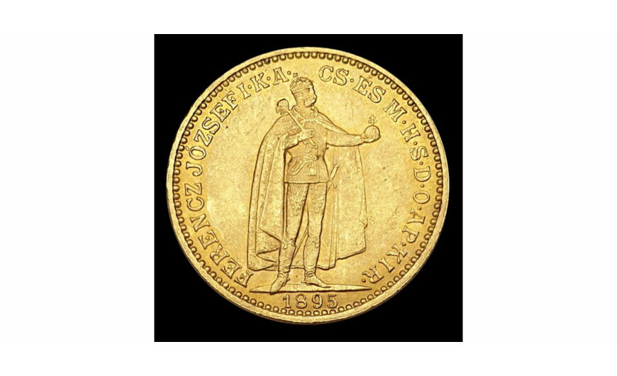 20 koronás aranyérme