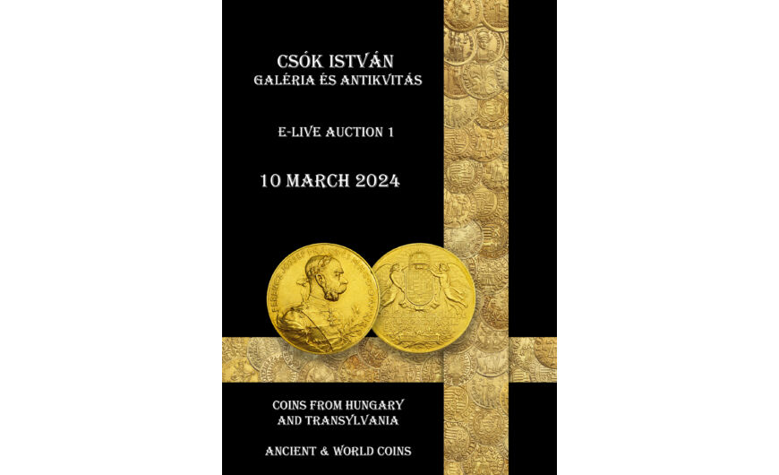 E-Live Auction 1 - Letölthető katalógus